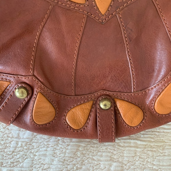 Isabella Fiore Leather Handbag - Picture 4 of 9